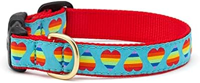 Up Country Rainbow Hearts Model de 1 inch lățime de lățime)