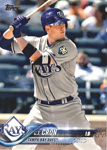 Seria 2018 Topps 2571 C.J. Cron Tampa Bay Rays Baseball Card - Gotbaseballcards