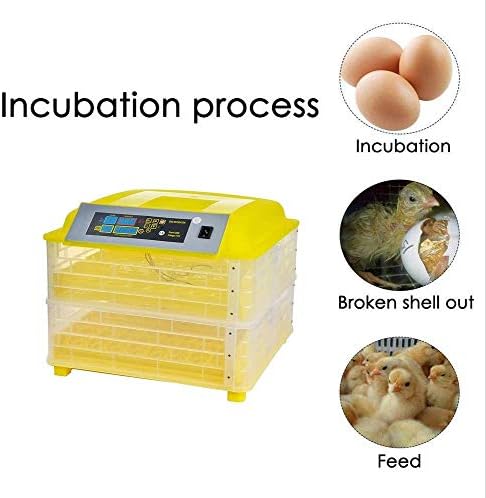 ALREMO 103234536 Incubatoare pentru eclozarea ouălor automate 96 ouă Digital Temperatură Control umiditate pentru păsări de gâscă de pui de pui