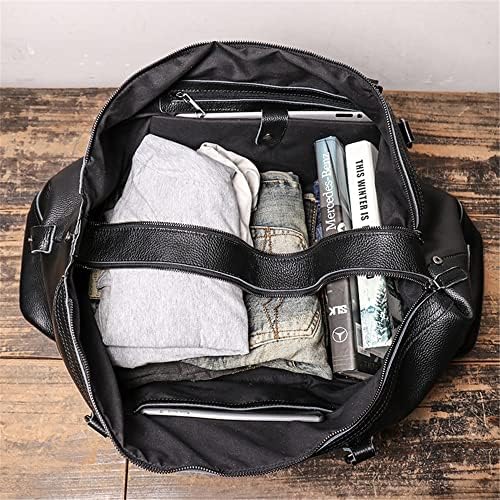 LEPSJGC bărbați la îndemână Gym Bag umăr Messenger Bag mare capacitate Travel Bag Bag mare