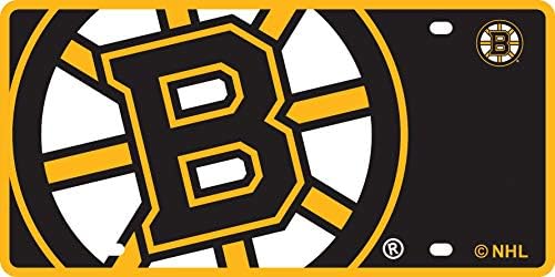 Wincraft Boston Bruins Mega S49310 Plăcuță De Înmatriculare Acrilică De Specialitate
