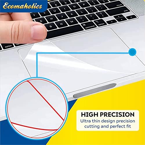 Ecomaholics Laptop Touch pad Protector acoperi pentru ASUS ROG Strix cicatrice 16 16 Inch Laptop, Transparent Track pad Protector