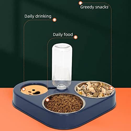 Fântână de apă pentru pisici castron pentru pisici pentru animale de companie alimentator automat pentru câini 500 ml sticlă