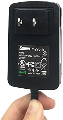 Adaptor de alimentare MyVolts 12V compatibil cu/înlocuitor pentru Sony SRS -XB3L Bluetooth Difuzor - Plug SUA