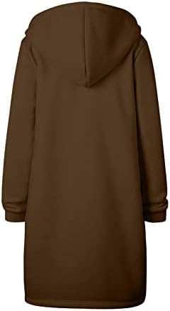 Femei Moda Jachete femei cald Outwear Zip Hoodies Tricou buzunar lung haina jacheta cauzale Moda Topuri