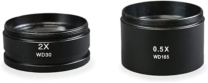 Vision Scientific VS-2FZ Trinocular Zoom Microscop Microscop, 0,7x-4,5x ZOOM, 3,5x-90x Interval de mărire, 0,5x și 2x lentilă