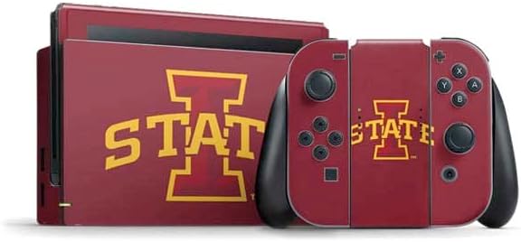 Skinit Decal Gaming Skin compatibil cu pachetul Nintendo Switch - Colegiul de stat autorizat oficial Iowa Design de stat