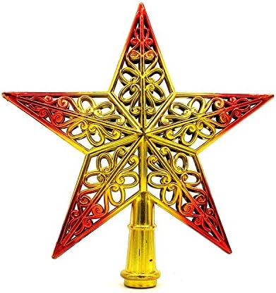 Stelele de top de Crăciun atârnă ornament de decorare de Crăciun treetop topper sgcabikyw6nta3