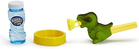 Two's Company Dino-Mite T-Rex Bubble Maker, 1,6 oz Soluție cu bule de săpun, plastic