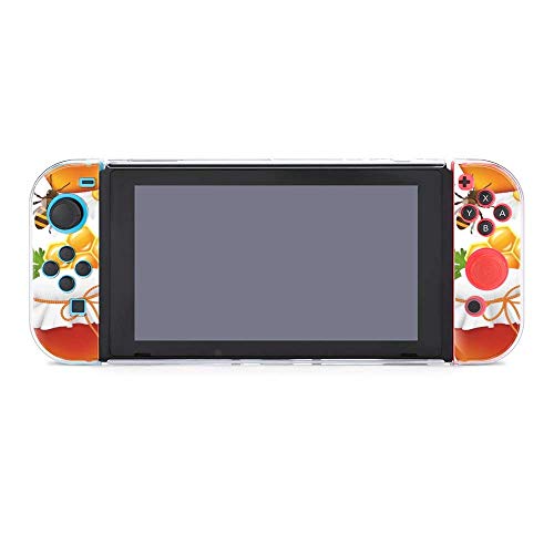 Caz pentru Nintendo Switch, Bee și Sweety Five Piece Set Accesorii pentru consolă de joc de protecție pentru copertă de protecție pentru comutator