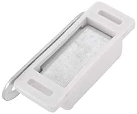 NOU LON0167 4 PC -uri cu carcasă albă din plastic alb eficacitate fiabilă pentru placă metalică ușă dulap Catch Magnetic 45mm