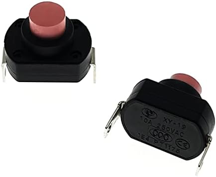 Comutator de 10 pcs UPS Lanterna Lumina de blocare automată butonul micro micro comutatoare 6a/10a -