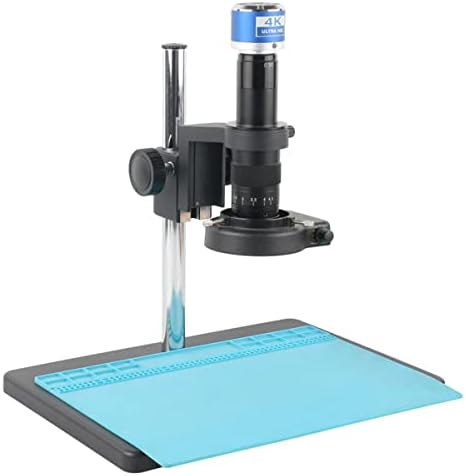 Radhax Microscop Kit 12MP 1080p Stand reglabil în mod liber Video Microscop industrial 180x 300X ZOOM Lentile Adaptoare pentru