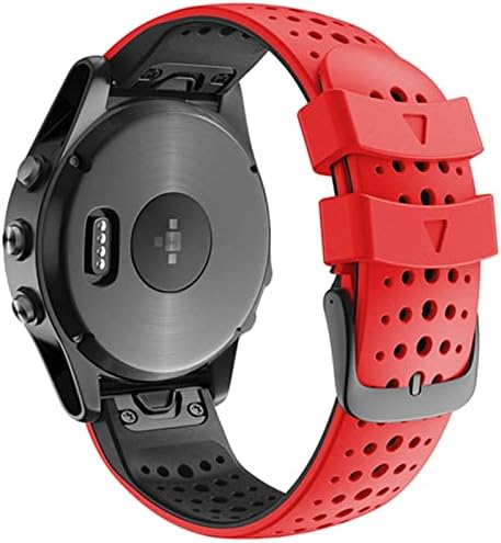 Wtukmo Sport Silicon Watchband curea de mână pentru Garmin Fenix 7 6 6 Pro Fenix 5 Forerunner 935 945 EasyFit eliberare rapidă