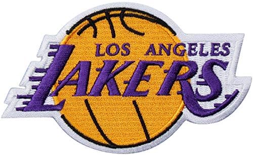 Los Angeles Lakers NBA autentic licențiat supleant echipa Logo brodate colectori Patch