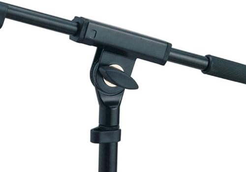 K&M - Konig & Meyer 25950.500.55 - Stand compact de microfon la nivel foarte scăzut - braț de boom telescopic din 2 piese -