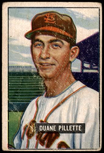1951 Bowman 316 Duane Pillette St. Louis Browns săraci Browns