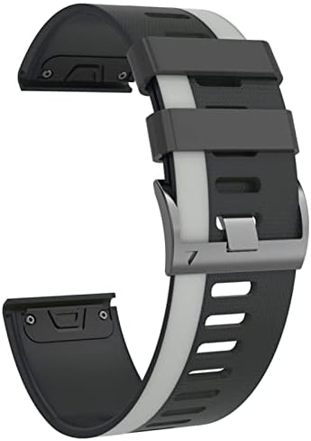 KDEGK 26mm 22mm Watchband pentru Fenix ​​6 6x Pro 5 5x Plus 3 3HR S62 935 Rapid cu curea siliconică pentru Garmin Enduro MK1