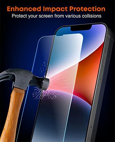 Protector de ecran pentru telefon SAMKE pentru Apple iPhone 13 mini 5.4 - iPhone 13 mini sticlă călită film de telefon cu acoperire