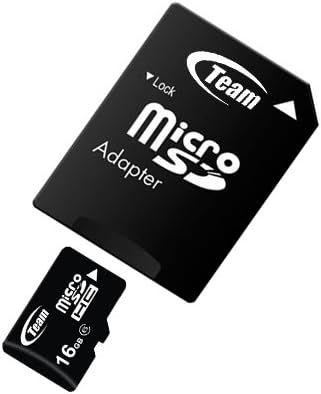 16gb Turbo clasa de viteză 6 MicroSDHC Card de memorie pentru LG IMPRINT MN240 INCITE CT810. Cardul de mare viteză vine cu