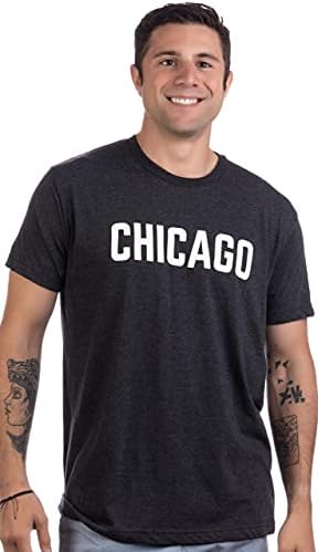 Chicago / Clasic Retro City Illinois IL Lacul Michigan Midwest mândrie bărbați Femei T-Shirt