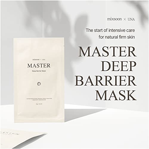 mixsoon] Master Deep Barrier Mask 5ea / mască hidratantă intensivă pentru îngrijire liniștitoare și întărire a barierei pielii