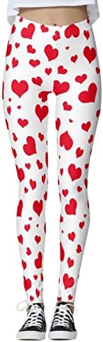 Pantaloni de Yoga pentru Cutes Dimensiune 10-12 femei personalizate pantaloni imprimați de Ziua Îndrăgostiților jambiere personalizate