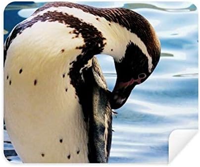 Ocean Antarctica pinguin știință Natura Imagine curățare pânză ecran Cleaner 2pcs piele de căprioară Fabric