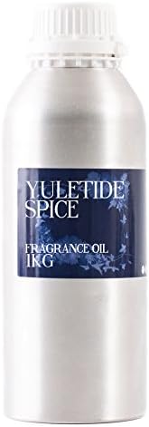 Mystic Moments | Yuletide Spice fragrance Oil - 1kg - Perfect pentru săpunuri, lumânări, bombe de baie, arzătoare de ulei,
