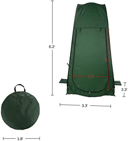 Pop-ul portabil Pod- Confidențialitate instantanee, duș și schimbarea cortului- adăpost în aer liber pliabil pentru camping,