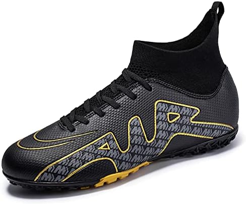 Pantofi de fotbal masculin din Oaouia Cleats în aer liber pantofi de fotbal atletice în interior, tendințe fermă, adidași respirabili