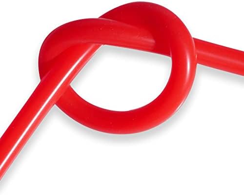 Ququyi 3/4 id x 1 od silicon tubul cu vid furtun roșu roșu temperatură înaltă calitate de silicon pur tub de aer Tub de aer