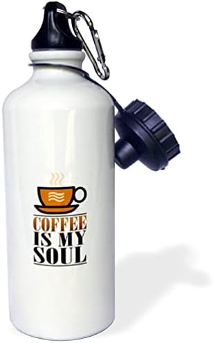 Imaginea 3Drose a cuvintelor cafeaua este sufletul meu - sticle de apă