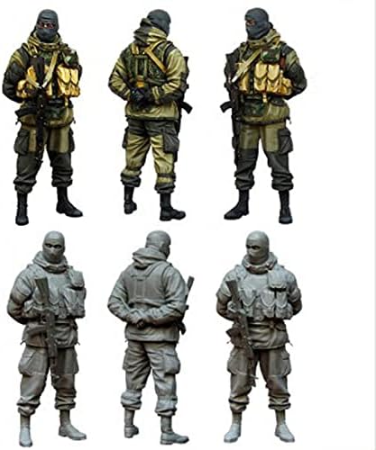 Goodmoel 1/35 Russian Commando Model Soldat Kit/Soldat neasamblat și nepatat Kit în miniatură/JA-7959