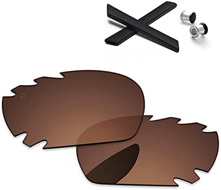 Lentile de înlocuire Papaviva și kituri de cauciuc pentru geacă de curse Oakley/ochelari de soare ventilat cu Jawbone
