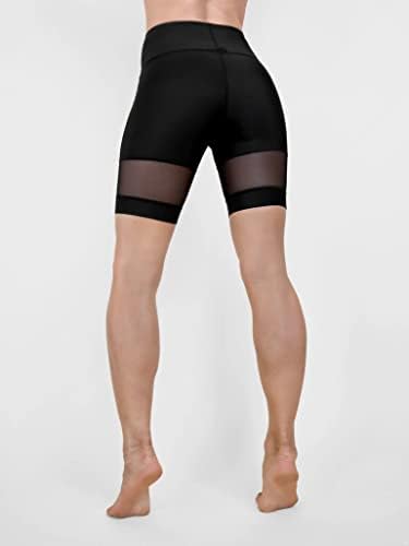 Loodgao pentru femei înalte cu talie de yoga pantaloni scurți Control de burtă Controlul Leggurilor Atletice Runnirea Sportivă