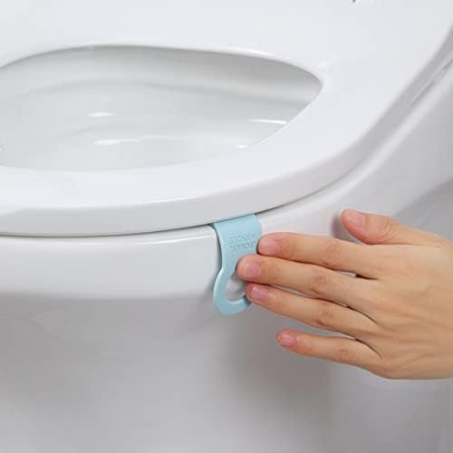 Mobilier DOITOOL LIFTER MÂNĂ 8 PCS Toaletă LIFTER TOuch Evitați mânerul toaletă Silicon Suport pentru toaletă pentru toaletă