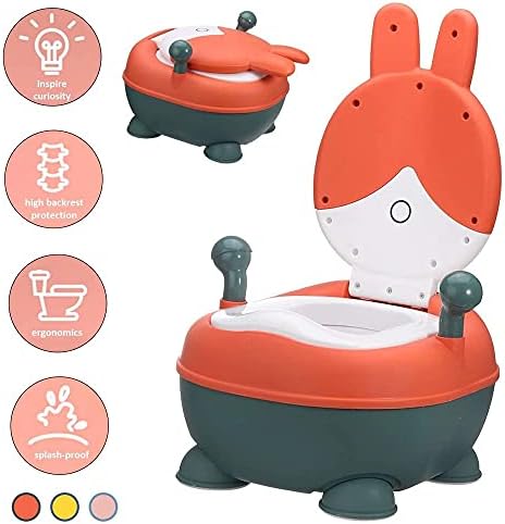 Wpyyi portabile copii toaletă pentru copii pentru copii potty antrenament scaun amovibil non-alunecare pentru copii pentru