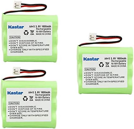 Înlocuirea bateriei KASTAR 3-PACK pentru GE 27959GE6, 27992GE1, 27998GE1, Bell South TC749, TC919, TC920, TC929, TC930, TC945,