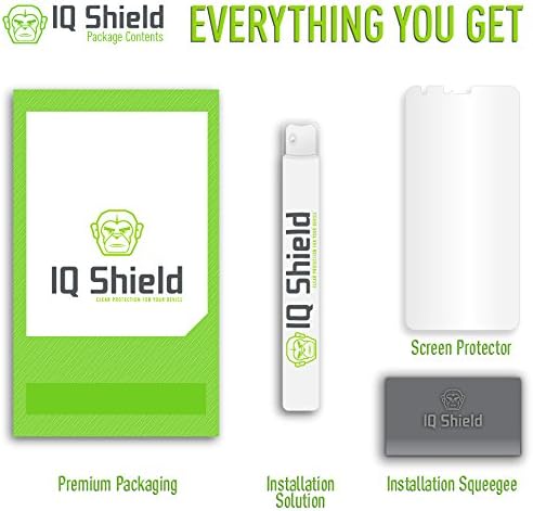 Protectorul ecranului Shield IQ Compatibil cu LG Stylo 4 Liquidskin Anti-Bubble Film Clear