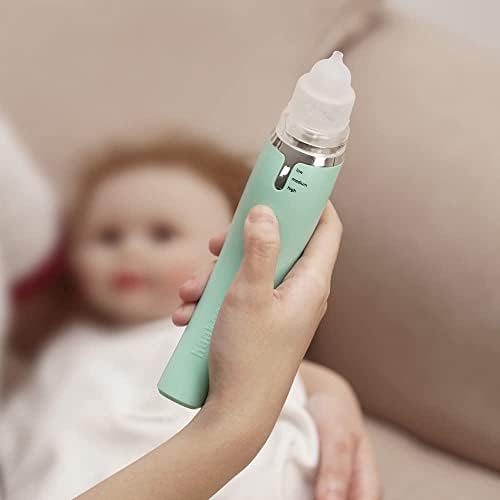 Haakaa Electric Baby Nasal Aspirator-SAFE PENTRU PENTRU PENTRU PENTRU NASELE PENTRU CAPOATE | Sucker cu nasul ușor operat -