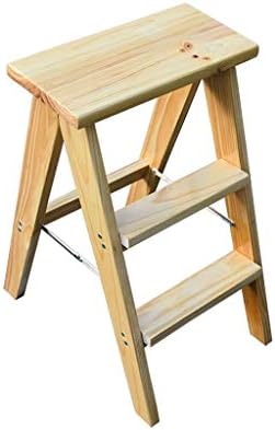 LIUYUNQ scară de lemn masiv 3 trepte de scaun pentru adulți scară practică scaun de spălare a mașinii articole de uz casnic