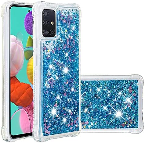 Carcasă pentru telefon CAZ GLITTER Case compatibile cu Samsung Galaxy A51 Carcasă compatibilă cu fetele fete girly scânteie