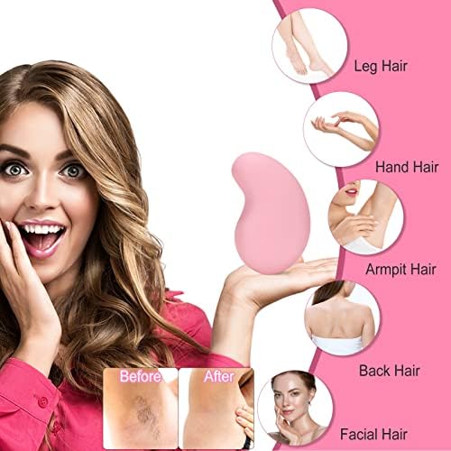Părul de cristal ștergând pielea sensibilă părul de păr Semnificator roz pentru femei și bărbați 2023 Cel mai nou reutilizabil