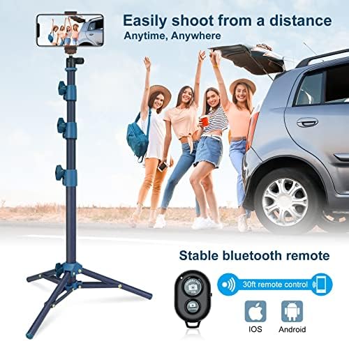 Selfie Stick & Tripod Linco, integrat, portabil all-in-one profesionist, greoi, ușor, telecomandă Bluetooth pentru dispozitivele