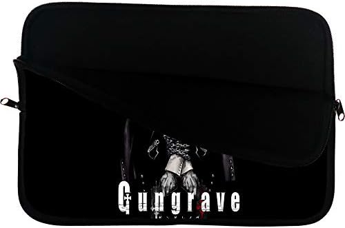 Gungrave Anime Laptop maneca sac 15 Inch Notebook sac tabletă și carte caz / Mousepad suprafață / Anime calculator sac