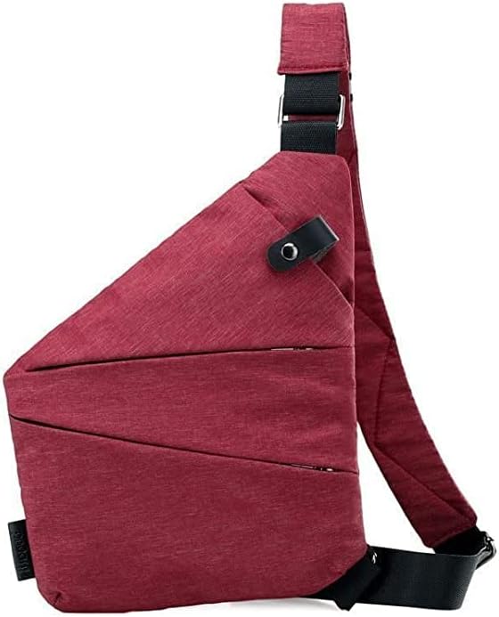 Vevogem 2023 Noua geantă Flex Flex - Fashion Anti -Then Slim Bag Sling Sling, rucsac lateral Crossbody pentru exterior