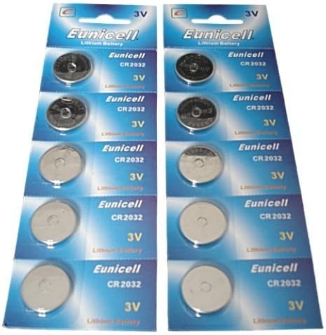 Eunicell 10 CR2032 DL2032 5004lc CR 2032 baterii celule 3v