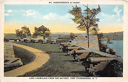 Fort Ticonderoga, carte poștală din New York
