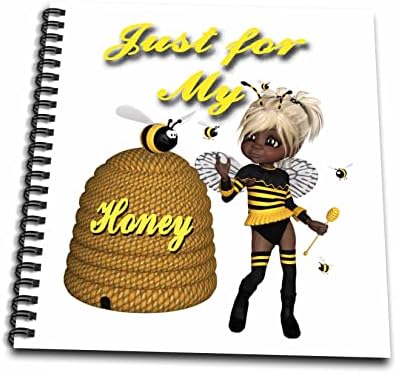 3Drose o zâne de miere trimitând un mesaj doar pentru tine un cadou minunat - desenând cărți